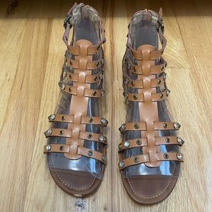 Brown sandals